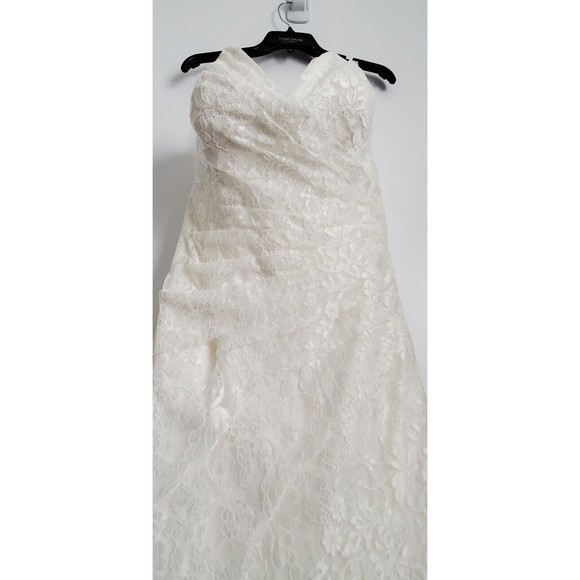 NWT Allure Bridals Lace Ivory Wedding Dress Size‎ 22 Size 12 - Picture 10 of 12
